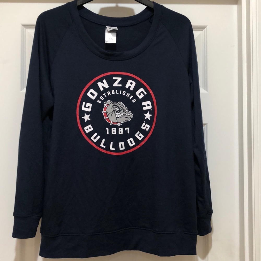 NWOT Creative Apparel Gonganza Bulldogs Tee SizeXL
